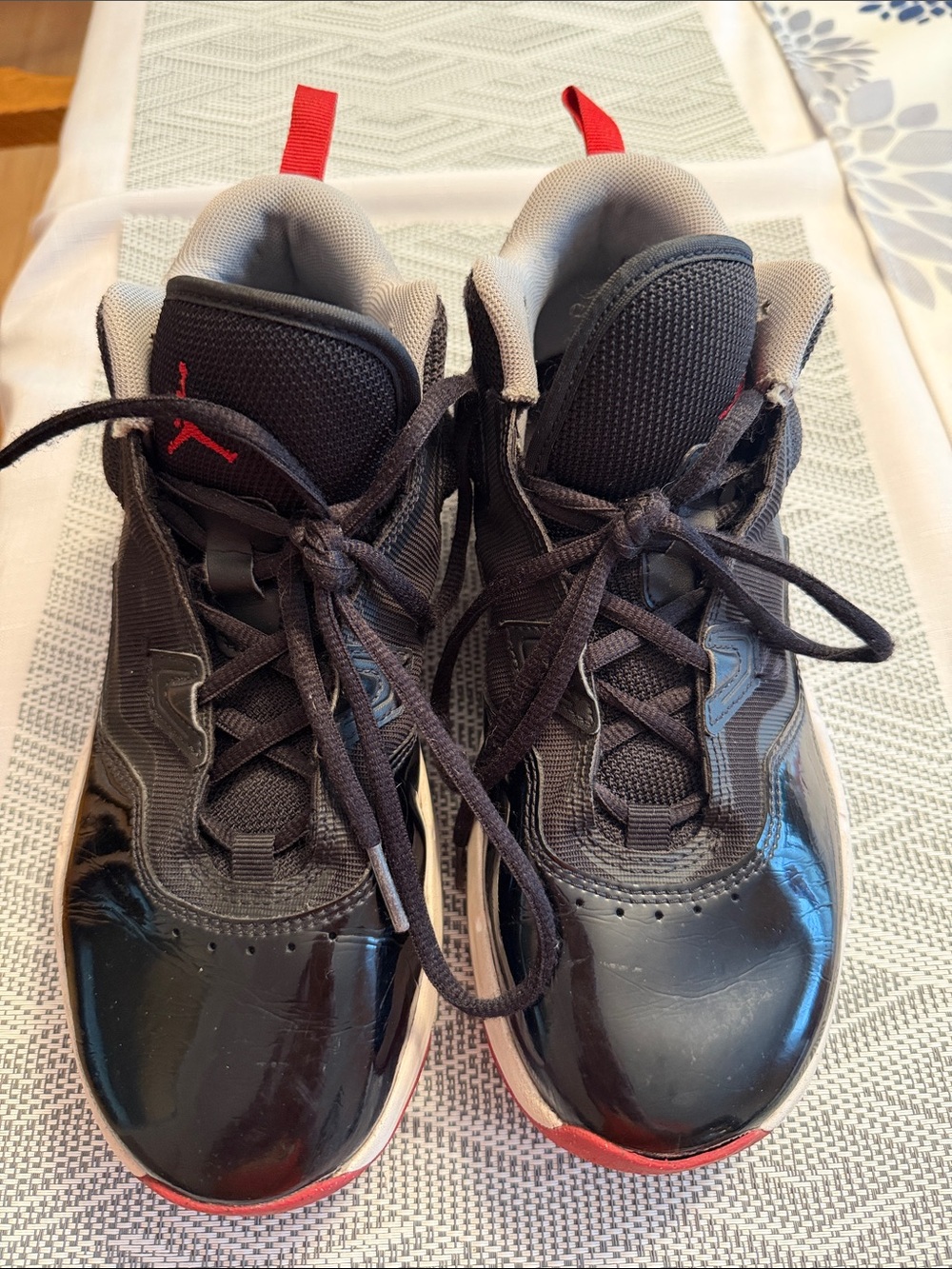 Nike Air Jordan Stay Loyal 3 Black/Red Size 6Y Great Condition